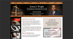 Desktop Screenshot of ewrightlaw.com